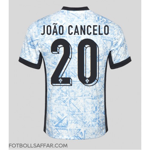 Portugal Joao Cancelo #20 Bortatröja EM 2024 Kortärmad